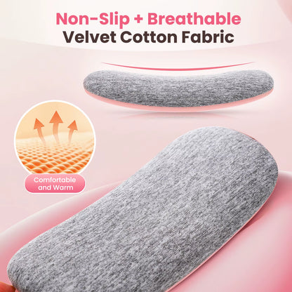 Portable Menstrual Heating Pad with 6 Heating Levels Warm Palace Treasure Back or Abdominal Heating Pad Ideal Gifts for Women