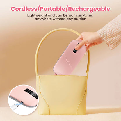 Portable Menstrual Heating Pad with 6 Heating Levels Warm Palace Treasure Back or Abdominal Heating Pad Ideal Gifts for Women